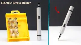 How to make electric Screwdriver with N20 gear motor .