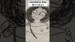 Drawing mirabel in my old sketchbook