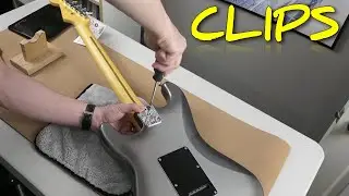 How to Attach a Fender Stratocaster Guitar Neck to the Body