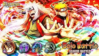 NxB NV: Jiraiya New Ultimate Jutsu | EX Ultimate Showcase | Solo Attack Gameplay