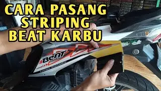 CARA PASANG STRIPING BEAT KARBU#STANDAR TH 2012