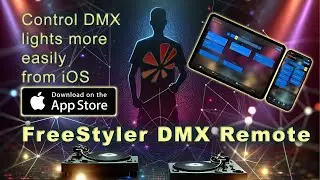 FreeStyler Dmx remote app for iOS (2024)