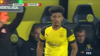 Jadon Sancho vs Eintracht Frankfurt Bundesliga (14/09/2018)
