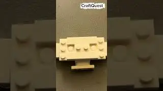 [DIY-Nanjing University] Lego which can move is quite cool #lego #puzzle #craftquest