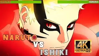 Naruto vs ishiki health bar fight #aura #viral #anime #edit #naruto #fighting #healthbars #boruto🔥