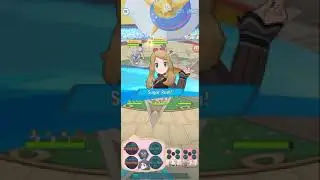 Pokemon Masters EX- Master Mode Unova Champion Stadium vs Marshal with Burgh, Serena, and Diantha
