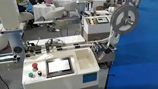 Ultrasonic Label Cutting Machine for Polyester Satin Ribbon, Garment Wash Care Labels, Fabric Labels