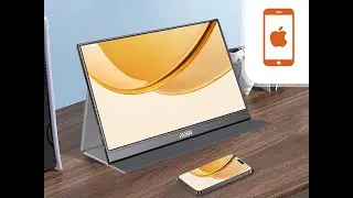How to connect the monitor to iphone?
