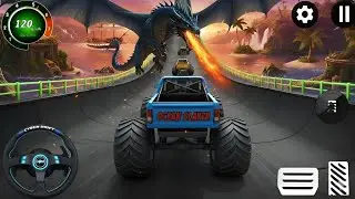 Monster Truck Mega Ramp Stunts 😱 | Extreme Offroad Racing & Crazy Jumps 🚛🔥