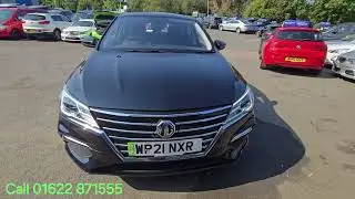 WP21NXR MG MG5 Excite 5d 177 bhp Fully Electric Vehicle in Black on 36K + FSH