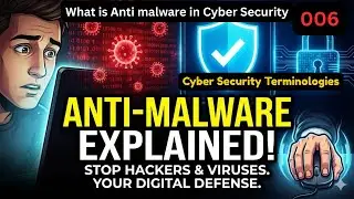 What is Anti malware in Cyber Security in english