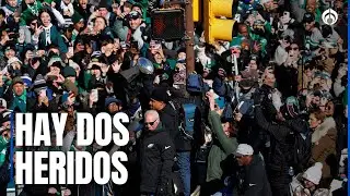 Balacera opaca celebraci&oacute;n de los Eagles tras Super Bowl