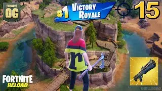 15 Kills Solo Battle Royale (Fortnite Chapter 7 PS5 Controller)