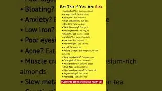 Feeling sick but not sure what to eat? Your symptoms are signals &mdash; and the right foods can make all