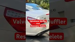 Mercedes SL550 Valvetronic Muffler Install + Resonator Delete | Valves Open vs Closed Sound Test