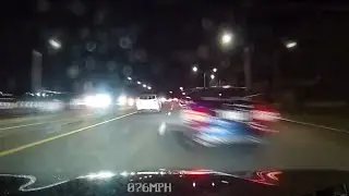 driving at night (time lapse)