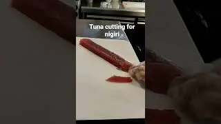 tuna tutorial cutting for nigiri