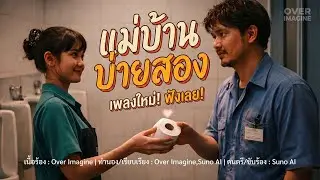 แม่บ้านบ่ายสอง - Over Imagine | Official Lyrics Video