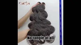 Factory Wholesale 100% Top quality raw hair bundles | Cacin Hair