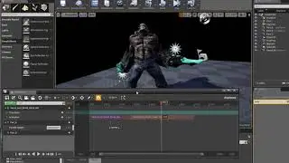 UE4 Sequencer - How to Activate Animations and Particles