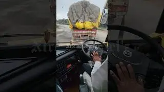 VOLVO bus amazing turning😍 Superb steering controls by experienced driver👏#shorts #volvo#youtube#bus
