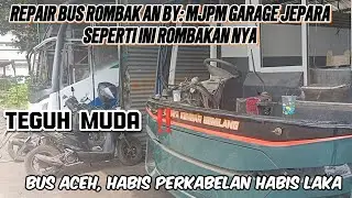 KONDISI CAHAYA KEMBAR GEMILANG ‼️MENUNGGU WIRING HARNES INSIDEN UNIT LAKA ‼️#busmaniacomunity 