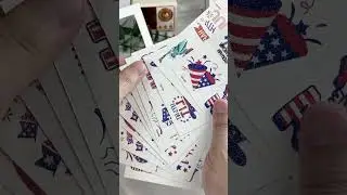 🇺🇸Easy on,Bold look,DIY 4th of July style#indenpendenceday #patrioticstickers#temporarytattoos