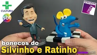 Silvinho and Ratinho figurines from Castelo R&aacute;-Tim-Bum Fandom Box. Not a Funko Pop, it's from Bra...