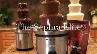 Sephra Elite Home Chocolate Fountain