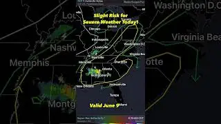 Severe weather is targeting millions of people on the east coast today!