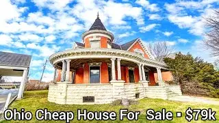Ohio Cheap Houses For Sale | $79k | Cheap Old Houses For Sale | Ohio Cheap Real Estate For Sale