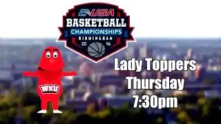 Lady Toppers at the CUSA tournament