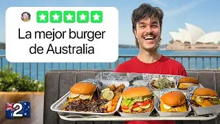 Probé la Burger de mi ídolo en Australia