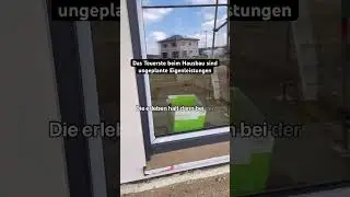Das Teuerste beim Hausbau sind ungeplante Eigenleistungen, weil bei Bemusterung Mehrkosten aufkamen