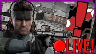 🔴LIVE PLAYING SOLID SNAKE IN RAINBOW SIX SIEGE