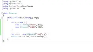 LINQ to XML Functional Construction