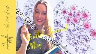Bullet Journal May edition with Eurovision Song Contest spread