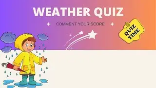 Can You Guess the Weather? | Weather Challenge! 🌧️❄️