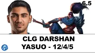 CLG Darshan - Yasuo vs Lissandra - NA Ranked
