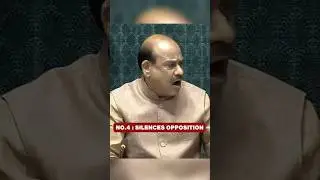 OM Birla VS OPPOSITION! 🤯#rahulgandhi #modi #news