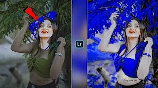 Lightroom Light Blue Tone Photo Editing | Lightroom Best Photo Editing | Lr Photo Editing