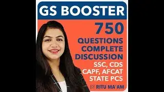 GS 750 Questions Complete Discussion|  SSC,CDS,CAPF,AFCAT,State PCS | Ritu Ma'am | Call 9958500766