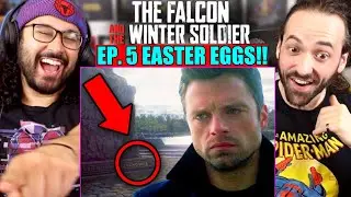 FALCON & WINTER SOLDIER EPISODE 5 EASTER EGGS & BREAKDOWN - REACTION! (Ending Explained)