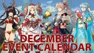 WINTER (and New Year's) BANNERS ARE COMING! Fire Emblem Heroes December Event Calendar
