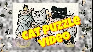 Relaxing Feline Puzzle Video to Connect with Your Pet