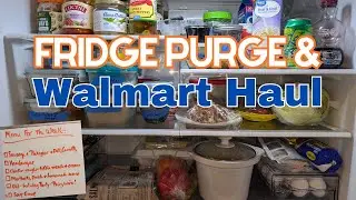 Fridge & Freezer RESET Before The Holidays! No Waste Meal Plan & Budget Shopping