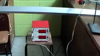 To measure a constant acceleration using an air track.