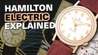 Объяснение механизма электрических часов Hamilton