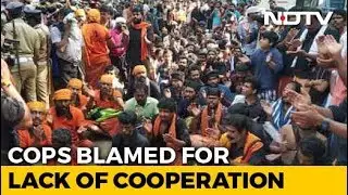 Women Evicted From Sabarimala Base Camp Amid Protests