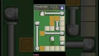 Pushing Machine (Genius) Level Puzzle 220 - Perfect Solution